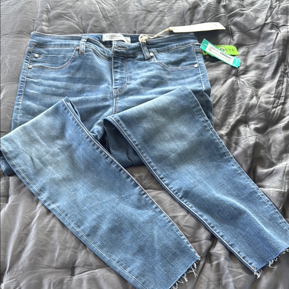 Liverpool Kaylee Skinny Ankle Cut Hem Jeans - Indigo